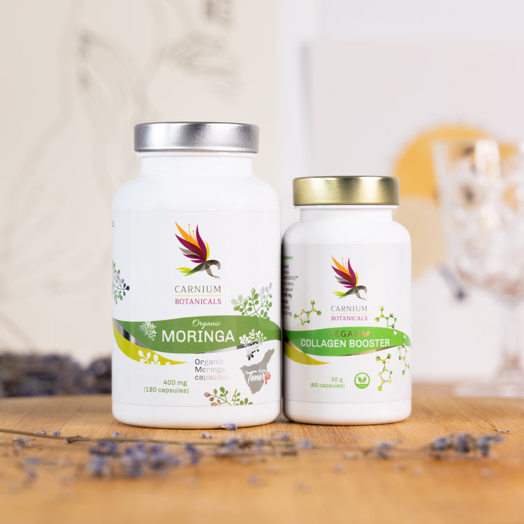 Szépség belülről kifelé csomag (Moringa + Vegan collagen booster)