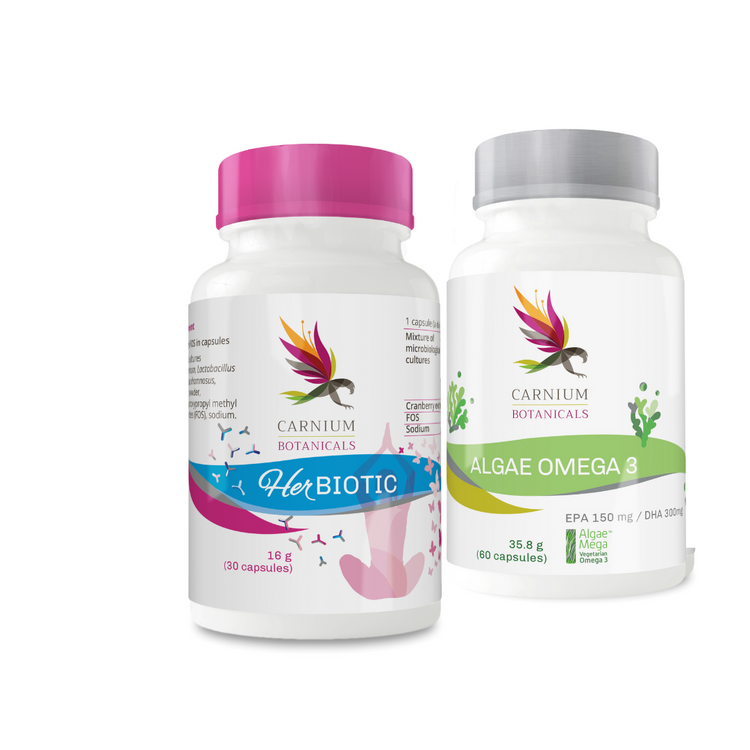 1x Algae Omega 3 + 1x Her Biotic -10%