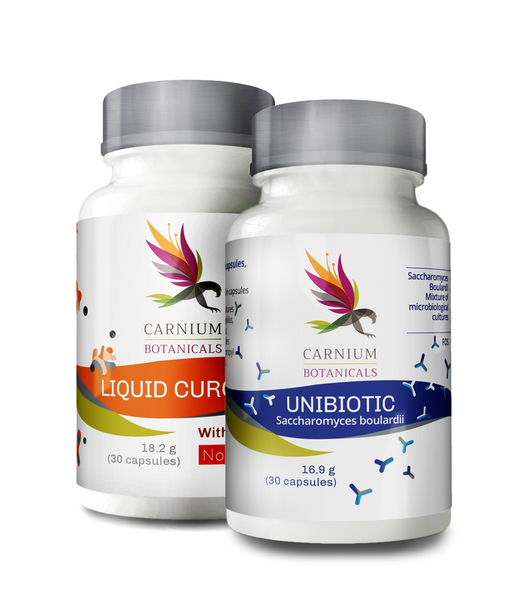 1x Liquid Curcumin + 1x Unibiotic - 10%