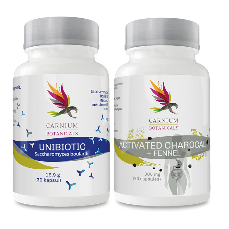 Unibiotic + Aktív szén és édeskömény - 10%